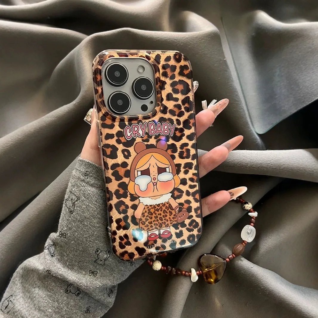 Leopard Tears Chain Case