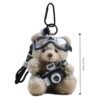 Pilot Bear Camera Keychain