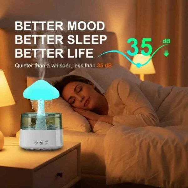 Cloud Rain Mushroom Humidifier