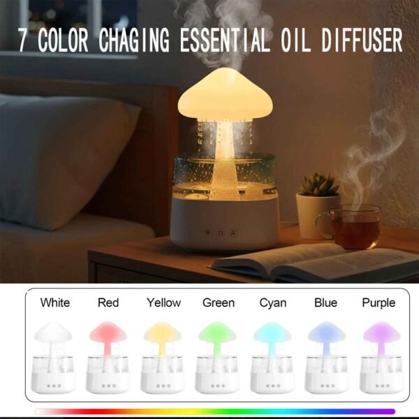 Cloud Rain Mushroom Humidifier