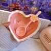 Strawberry Charm Ceramic Bowl
