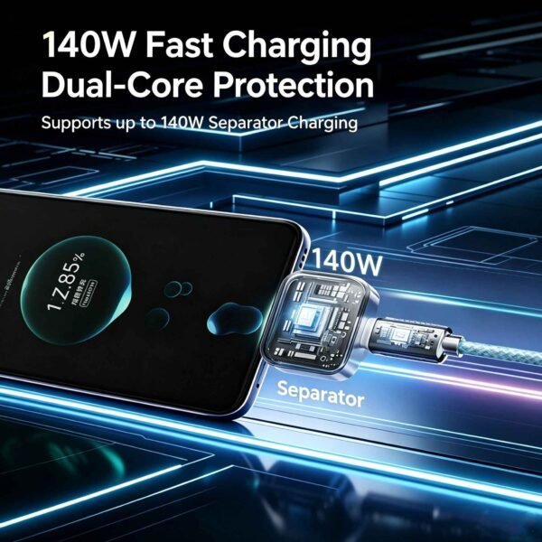 AI Smart Auto Disconnect Charging Adapter