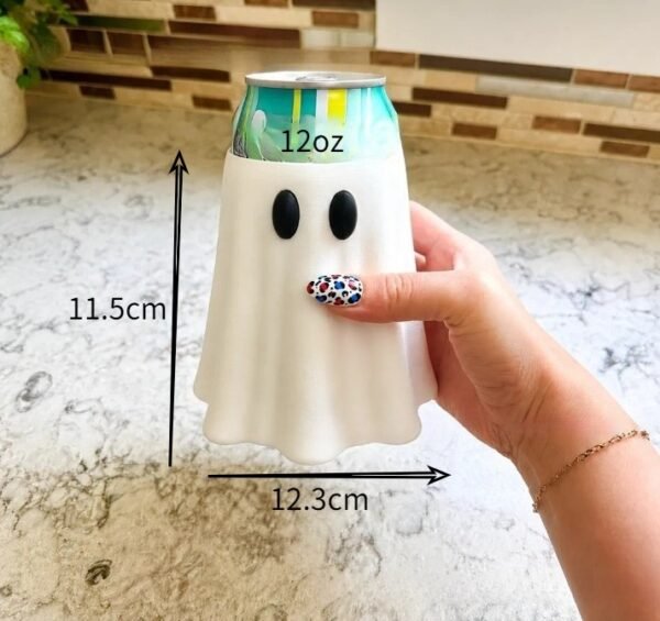 Ghost Witch Hat Beverage Holder