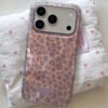 Pink Leopard Print Phone Case