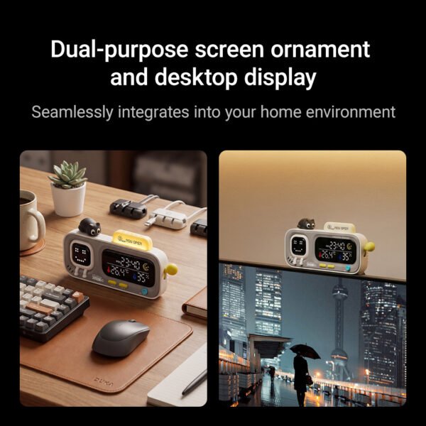 DUKA MOODA Smart Desktop Temperature & Humidity Clock