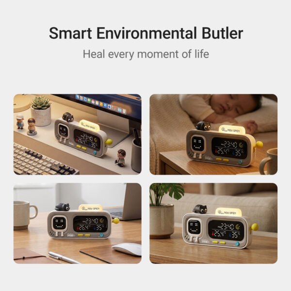 DUKA MOODA Smart Desktop Temperature & Humidity Clock