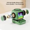 Retro Pixel Art Bluetooth Speaker Alarm Clock